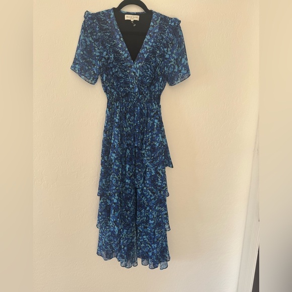 Hale Bob Elsie Dress Floral Xs $312 - Picture 1 of 4